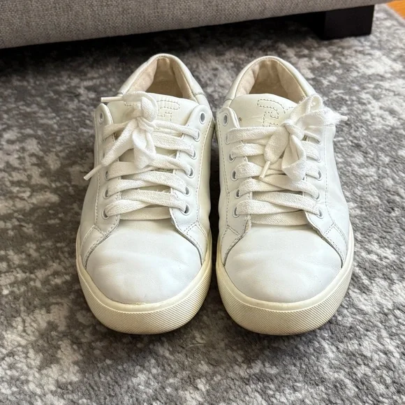 Sam Edelman Women's Ethyl Sneaker White Leather Size 7 - Picture 4 of 7